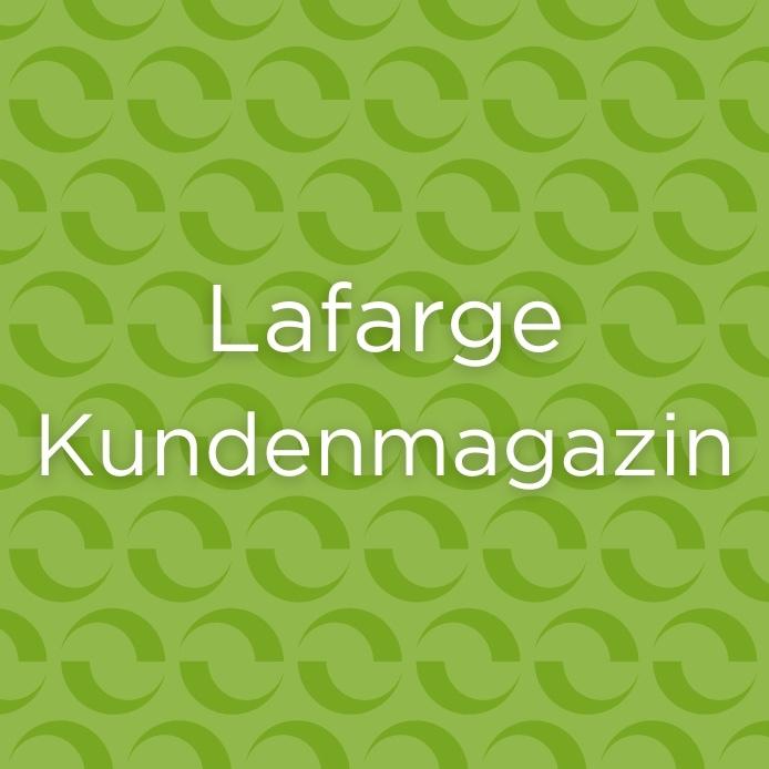 Lafarge Kundenmagazin