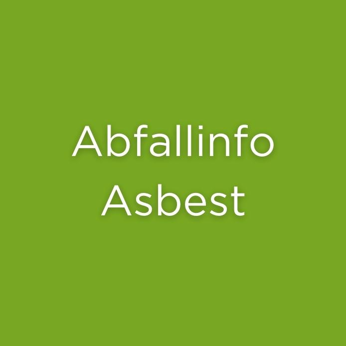 Abfallinfo Asbest